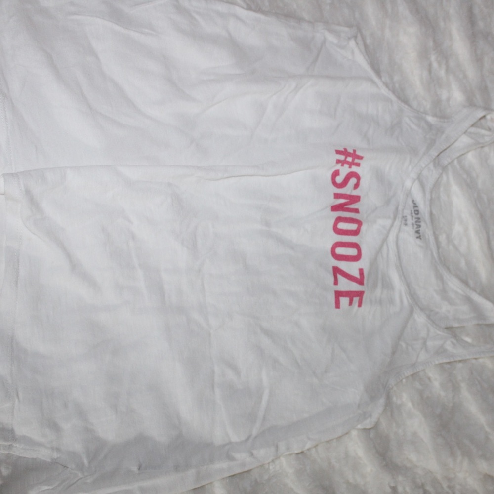 #SNOOZE tank
